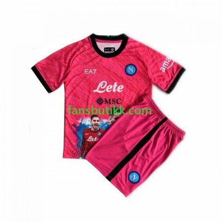 Fotballdrakt SSC Napoli Face Game Alex Meret 1 Keeper Barn Hjemmetrøye 2022-2023 Kortermet